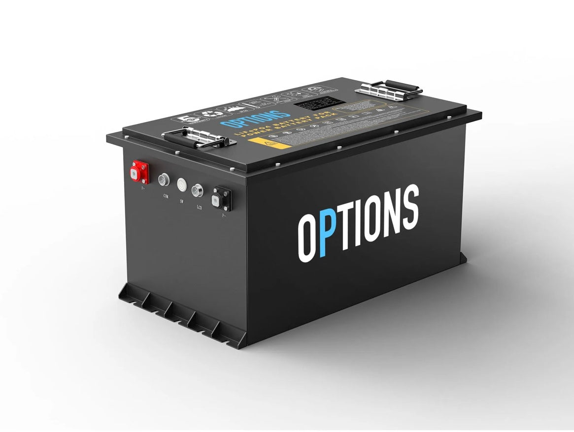 OPTIONS Lithium - 73.6V 105AH