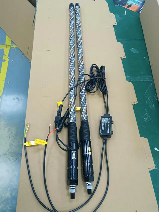 CURSED WHIP LIGHTS 3FT - (1 Pair )